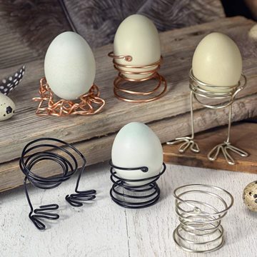 Äggkoppar av metalltråd